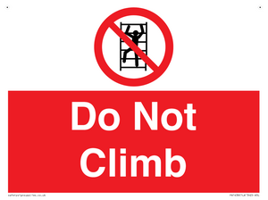 Do Not Climb